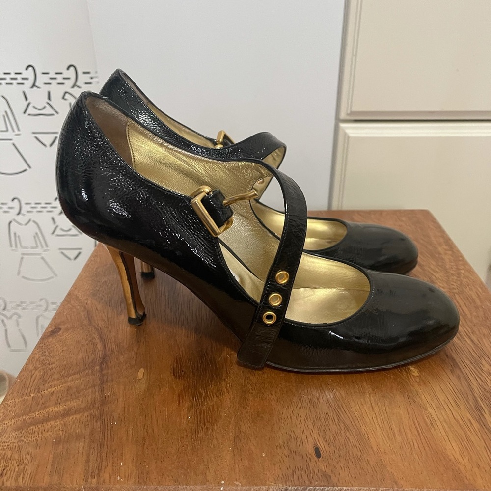 Black Luciano Padovan Heels
